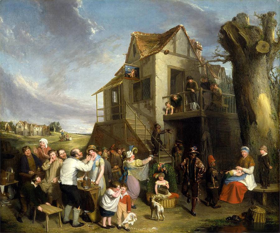 May Day Painting by William Collins