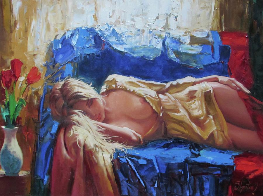 May dream Painting by Sergey Ignatenko