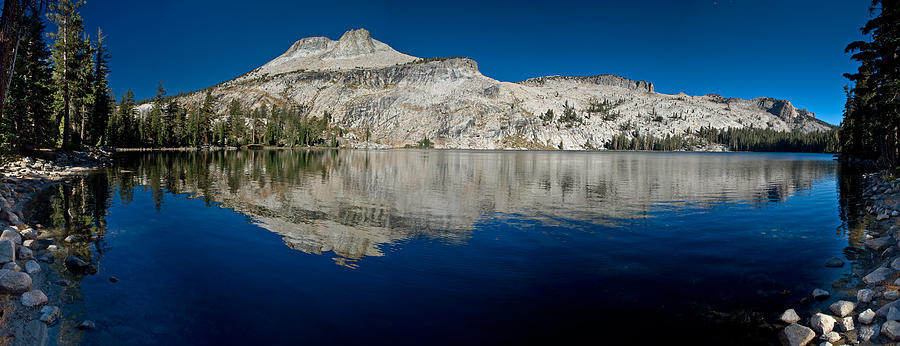 May Lake Panorama Photograph by Greg Nyquist