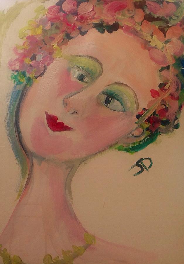 May Queen Painting by Judith Desrosiers