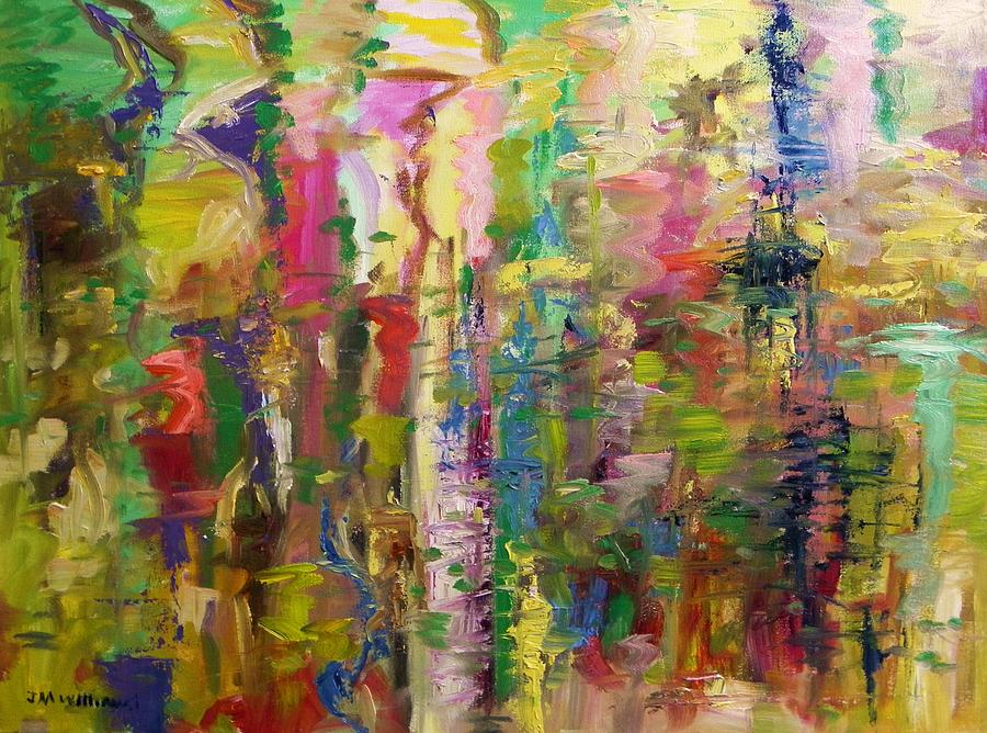Abstract Painting - May Reflections by John Williams