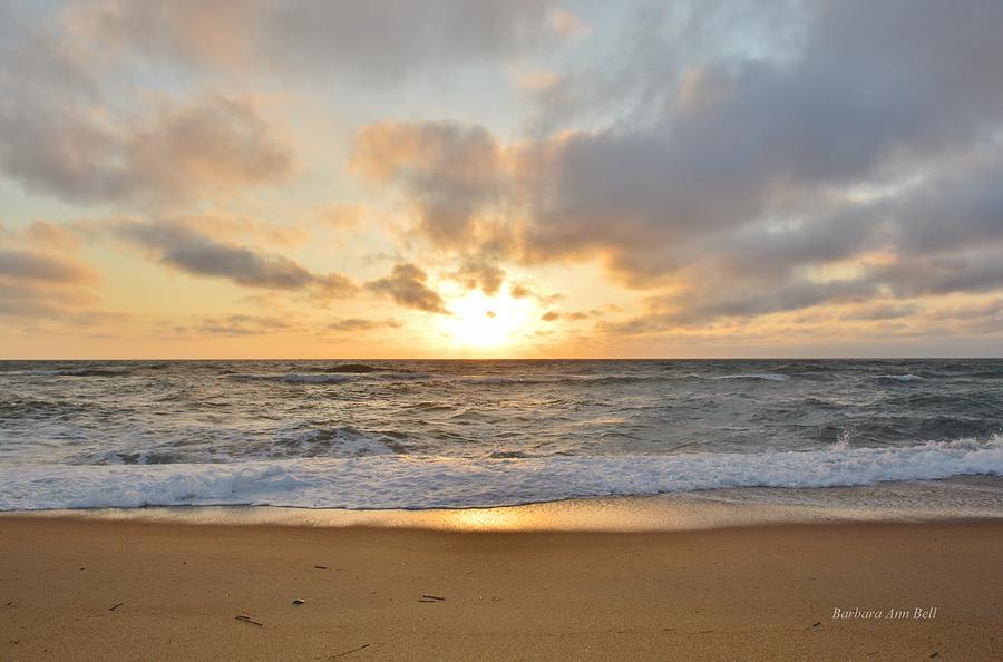 May Sunrise in OBX Photograph by Barbara Ann Bell