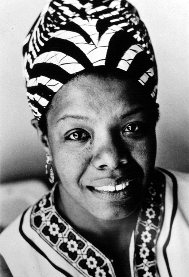 Maya Angelou, Circa 1976 Photograph by Everett