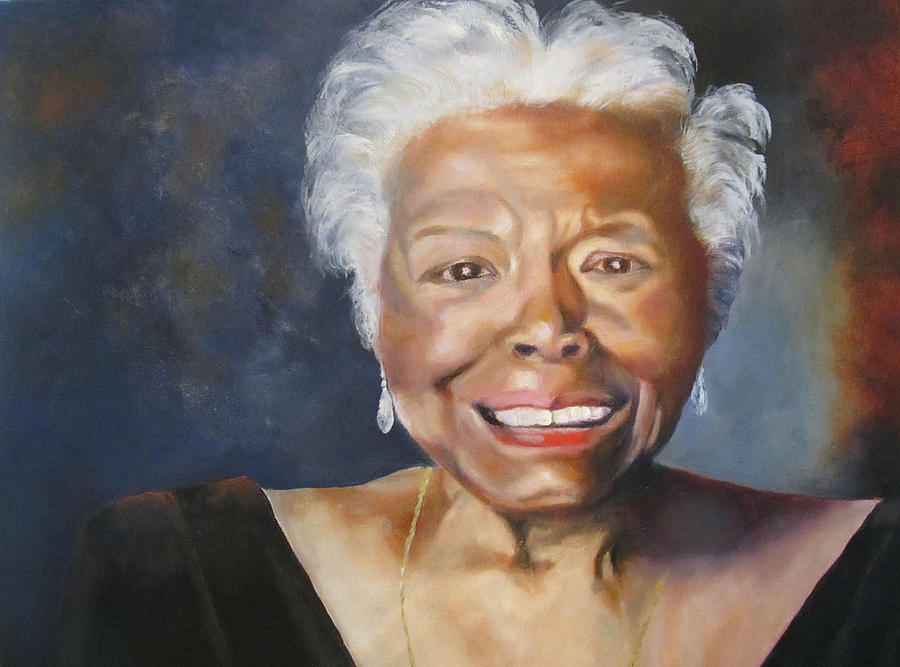 Maya Angelou Painting by Lisa Boyd