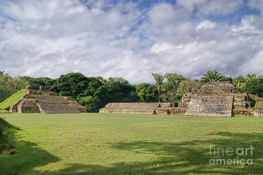 Mayan Ruins Altun Ha Photograph by Olga Hamilton
