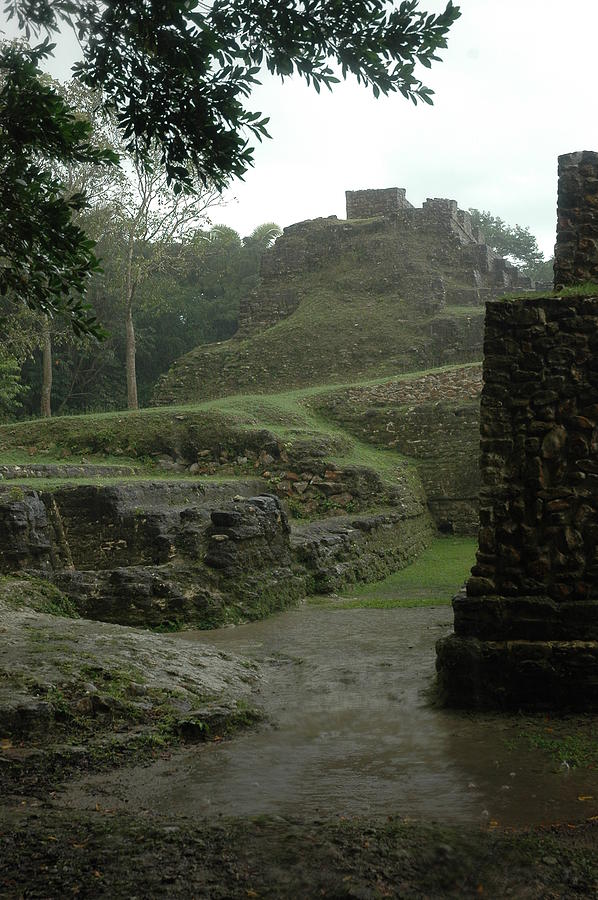 Mayan Ruins Photograph by Lori Mellen-Pagliaro