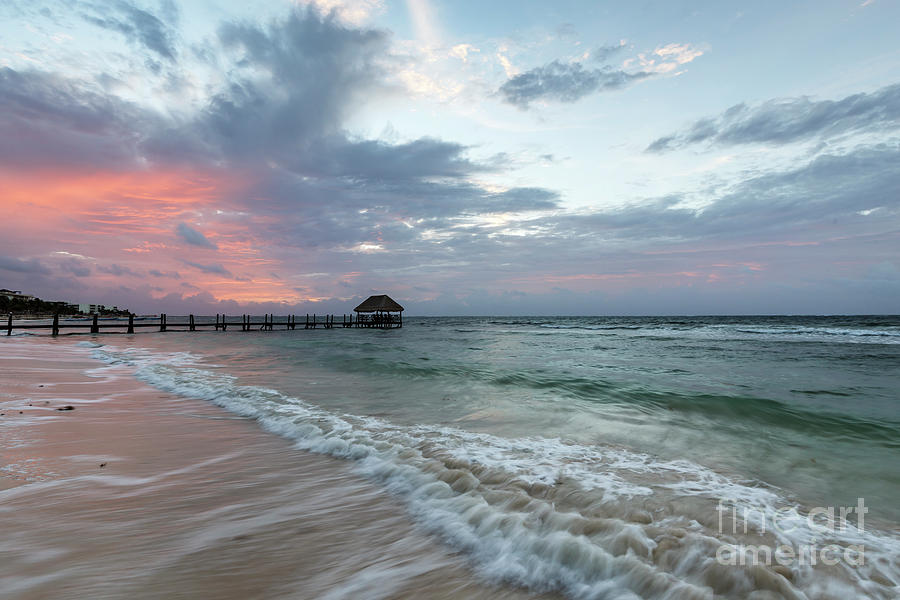 Mayan Sunrise Photograph by Dennis Hedberg
