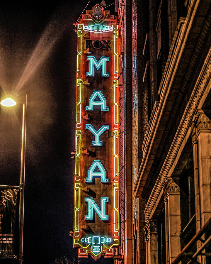 Mayan Theater Denver Photograph by Amanda Armstrong
