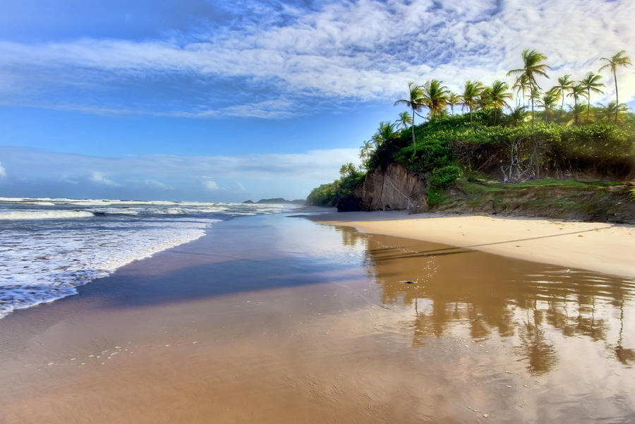 Mayaro Beach Trinidad Photograph by Nadia Sanowar