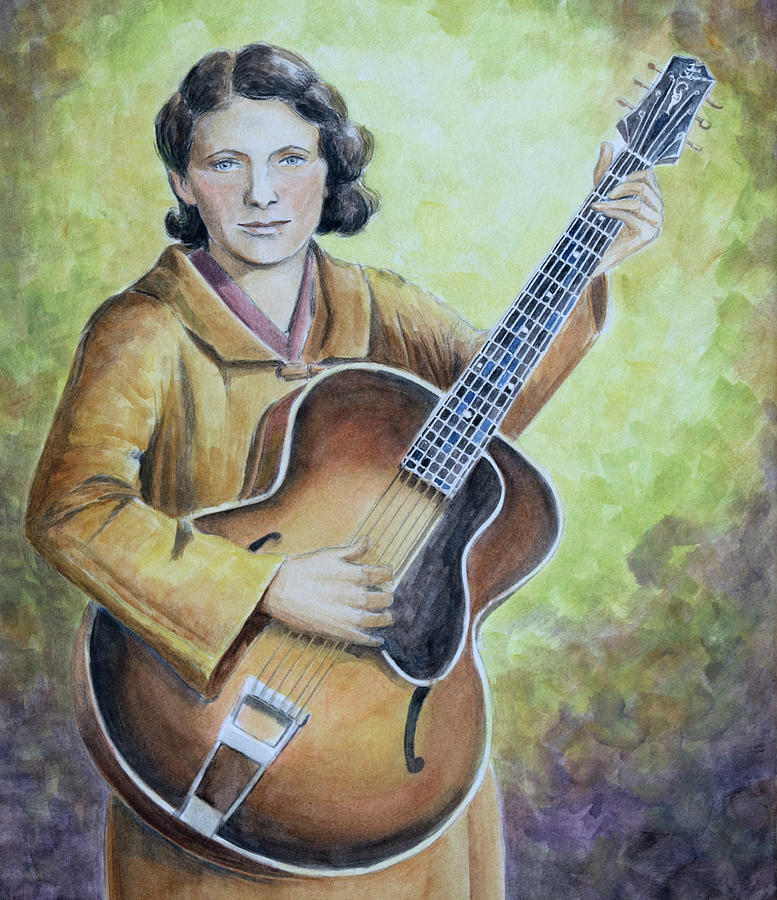 Maybelle Carter Painting - Maybelle Carter by Paula McHugh Maybelle Carter Painting - Maybelle Carter by Paula McHugh