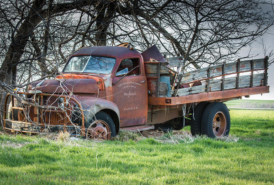 Mayfield Kansas Truck Photograph by Larry Pacey | Fine Art America