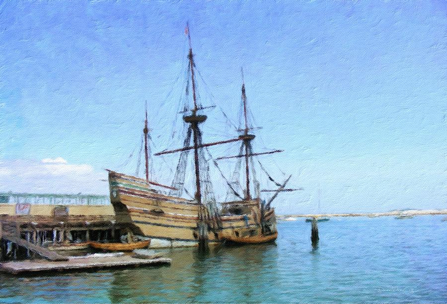 Mayflower II Photograph by Diane Lindon Coy