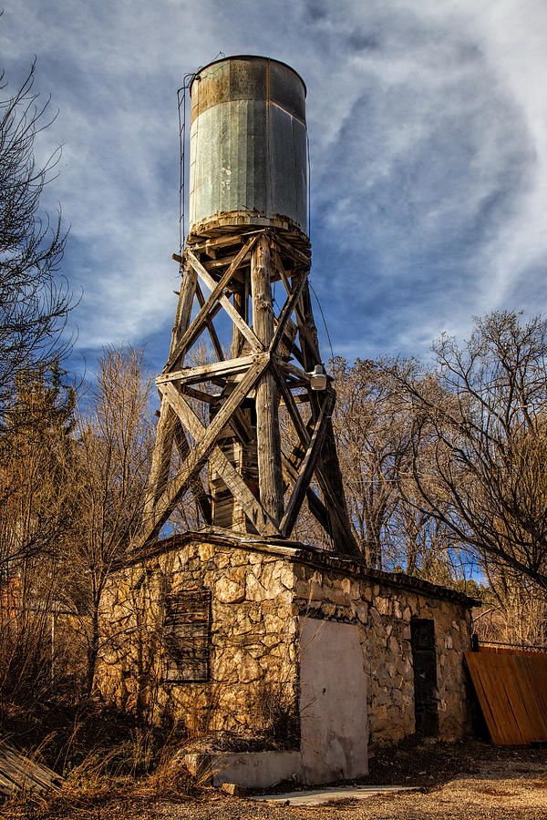 Mayhill Water Tower Photograph by Diana Powell