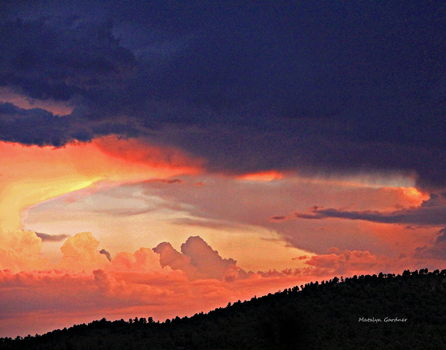 Mazatzal Peak Sunset Photograph by Matalyn Gardner