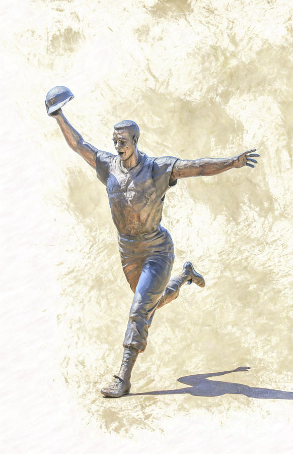 Mazeroski Statue PNC Park Pittsburgh Digital Art by Randy Steele