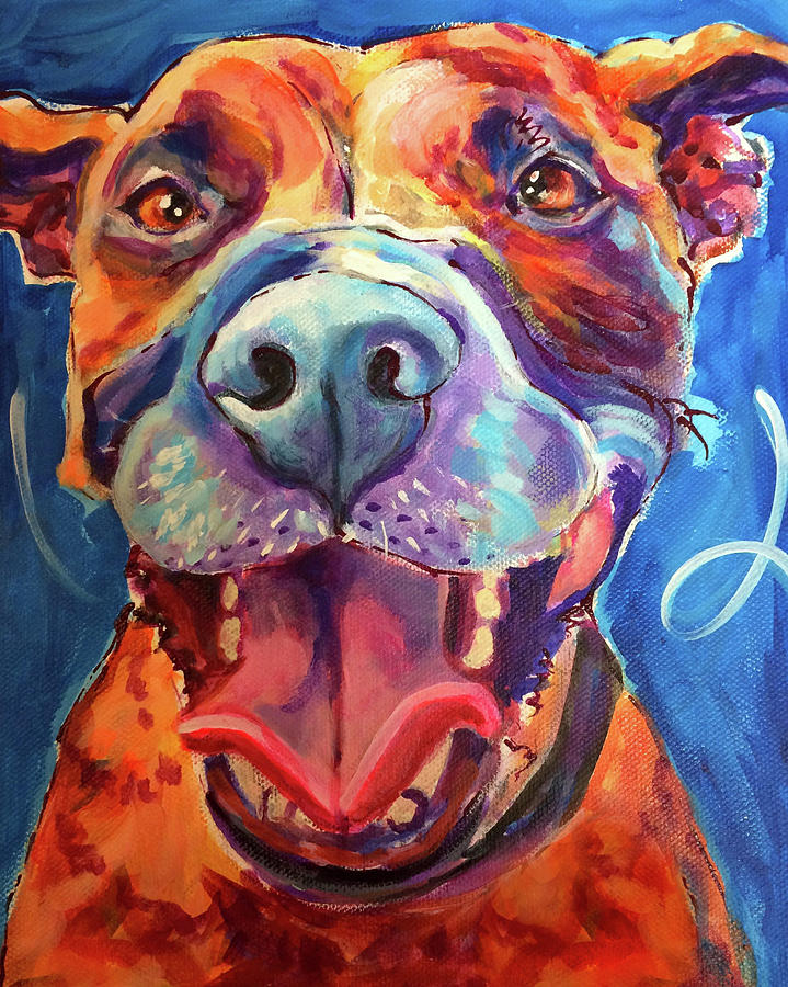 Mazzy May Painting by Judy Rogan