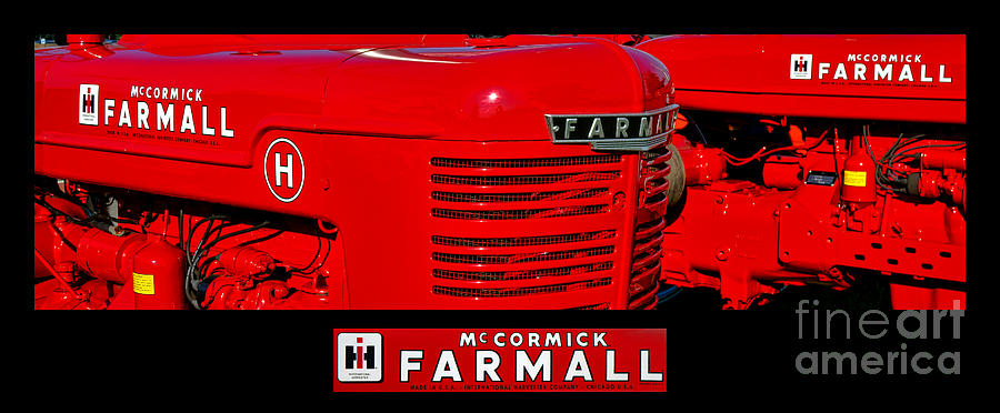 Mc Cormick Farmall Poster Photograph by Olivier Le Queinec