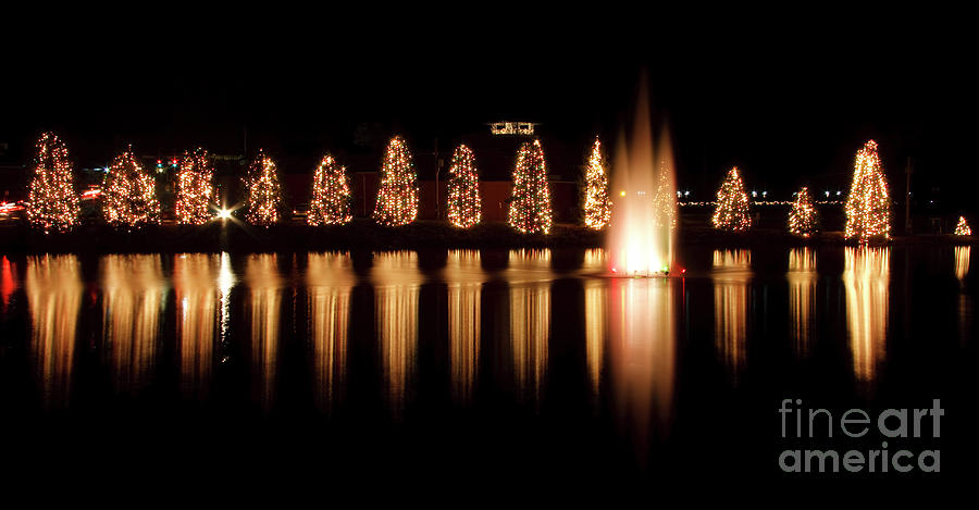 Mcadenville Christmas Lights Photograph