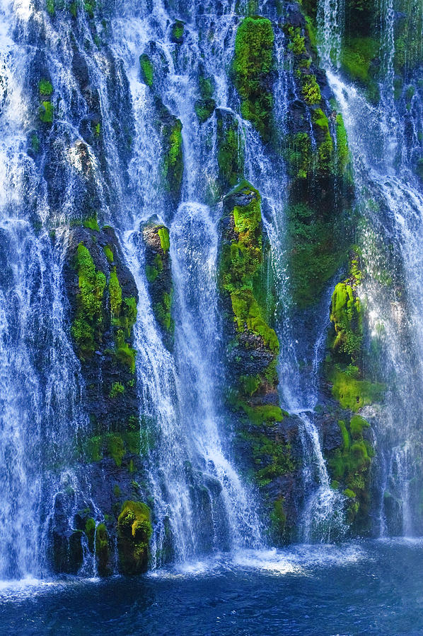 McArthur-Burney Falls Photograph by Sherri Meyer