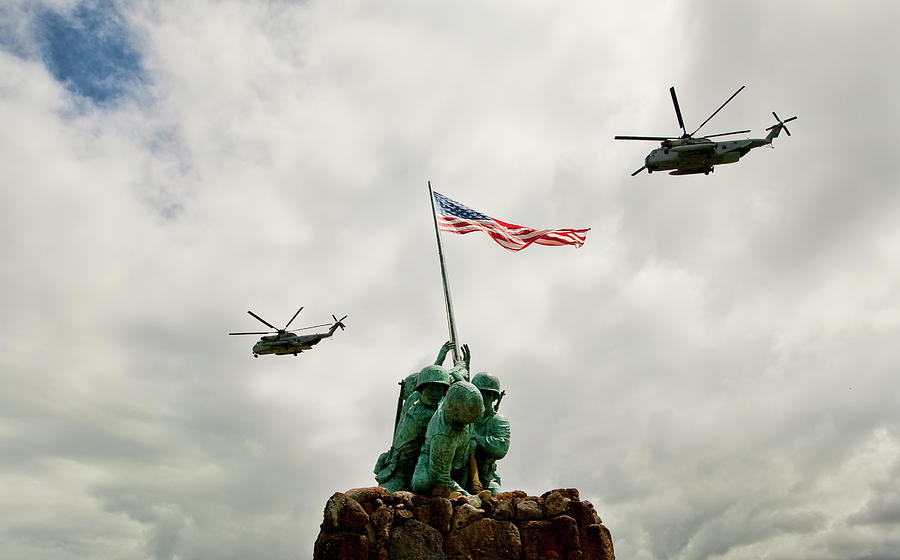 MCBH Remembers Iwo Jima Photograph by Dan McManus