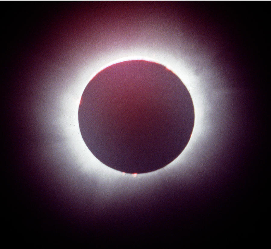 MCC-107-A Full Solar Eclipse 1979 Photograph by Ed Cooper Photography