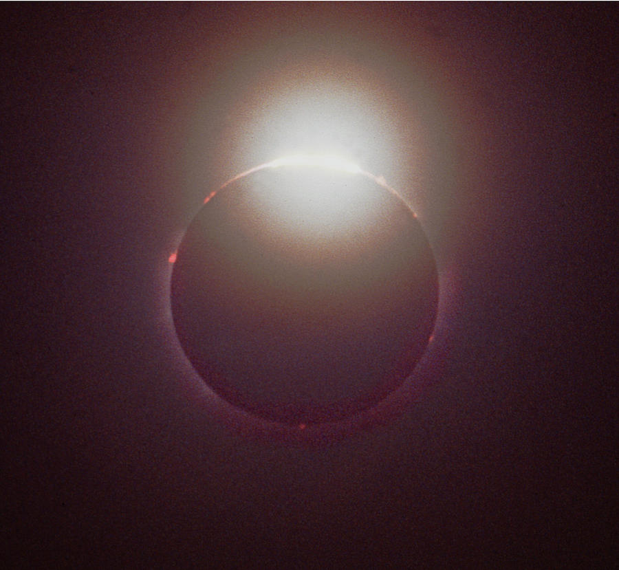 MCC-107 Diamond zring Effect Full Solar Eclipse Photograph by Ed Cooper Photography