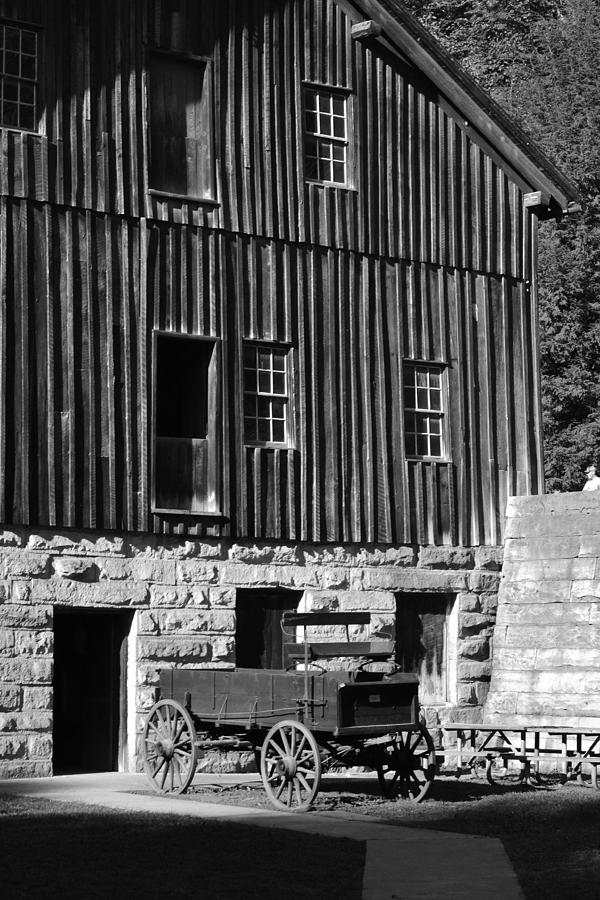 Barn Photograph - McConnells Mill by Michael Hills