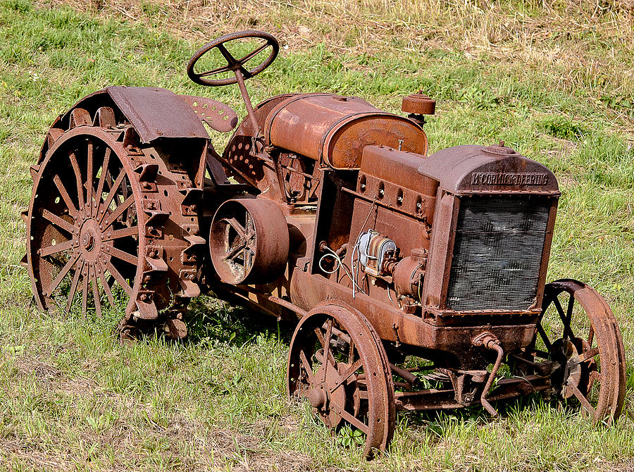 Tractor Photograph - McCormick-Deering by Joshua Fredericks