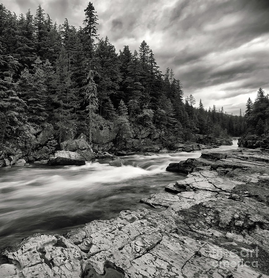 McDonald Creek Photograph by Art Cole