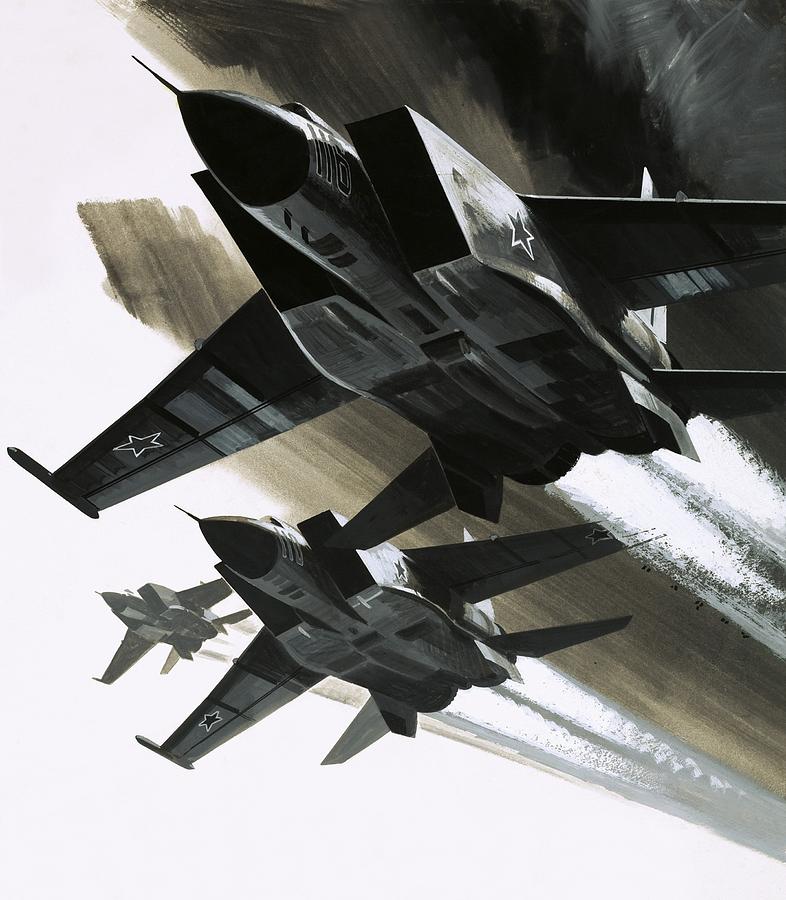 Mcdonnell Douglas F15 Eagle Jet Fighter Painting by Wilf Hardy