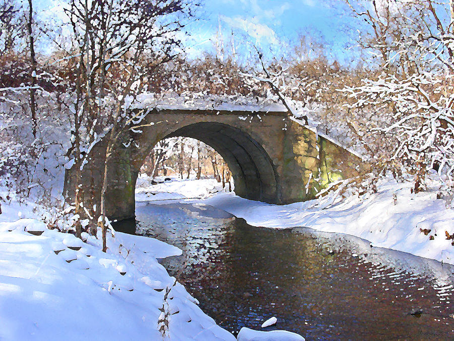 McGowan Bridge Digital Art by Steve Karol