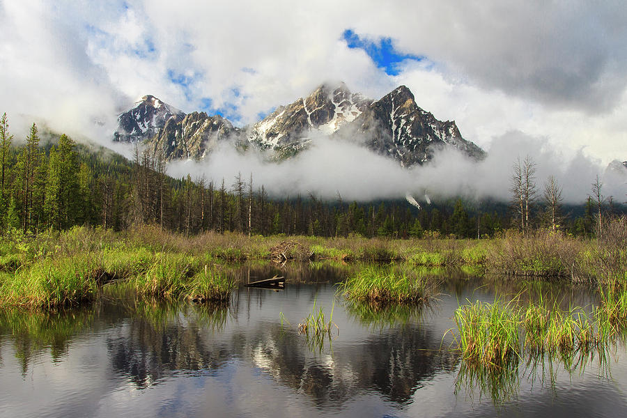 McGowan peak, Idaho Photograph by Mike Bachman