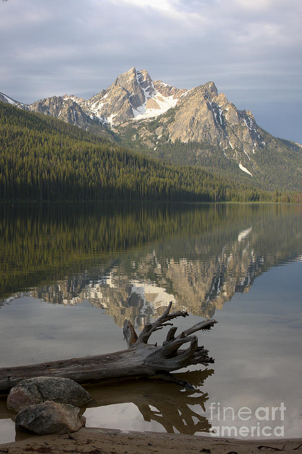 Stanley Lake Photograph - McGown Reflected by Idaho Scenic Images Linda Lantzy