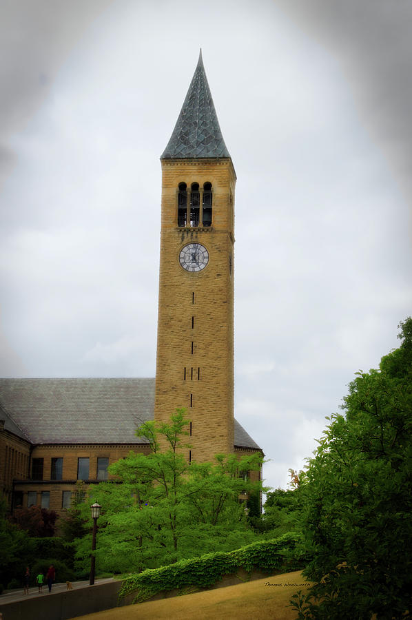 McGraw Tower Cornell University Ithaca New York 02 Photograph by Thomas Woolworth