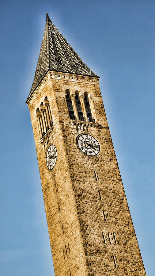 Cornell University Photograph - McGraw Tower by Stephen Stookey