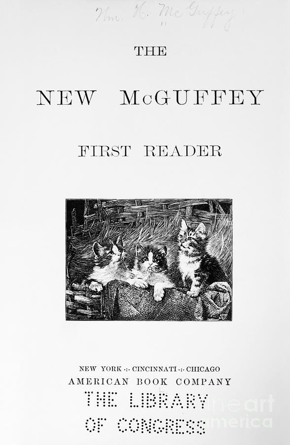 McGUFFEYS READER, 1901 Photograph by Granger