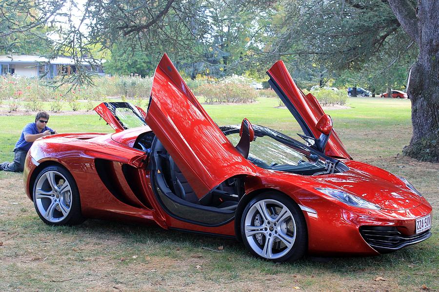 Car Photograph - McLaren MP4 12C by Anthony Croke