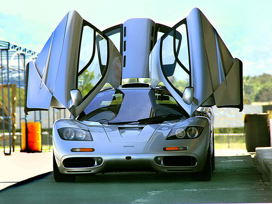 Transportation Digital Art - McLaren by Super Lovely