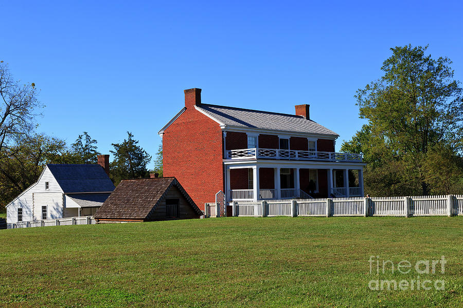 McLean House in Appomattox Photograph by Jill Lang
