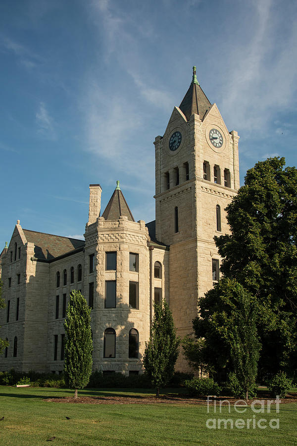 McPherson County Courthouse Photograph by Bob Phillips