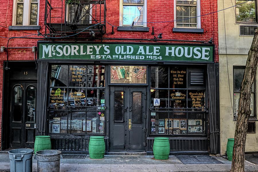 McSorley's Old Ale House Photograph by Nick Difi