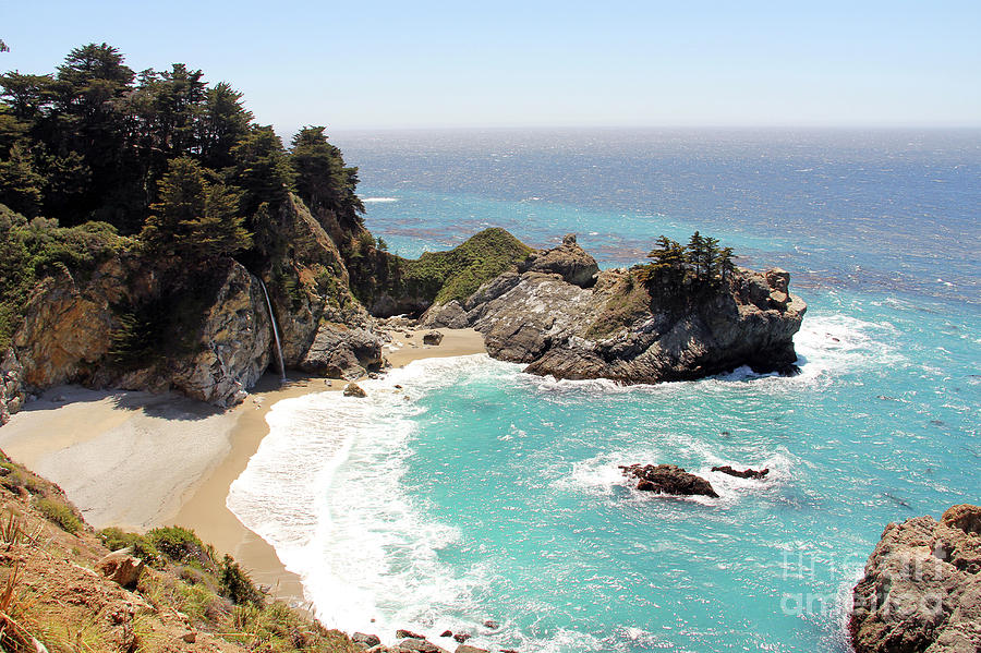 McWay Falls 7348 Photograph by Jack Schultz
