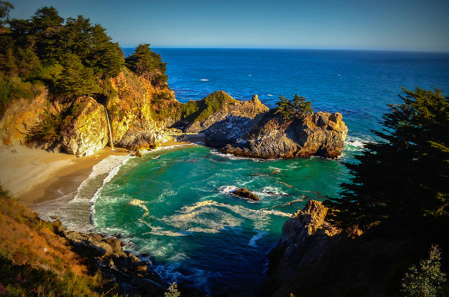 McWay falls Photograph by Asif Islam
