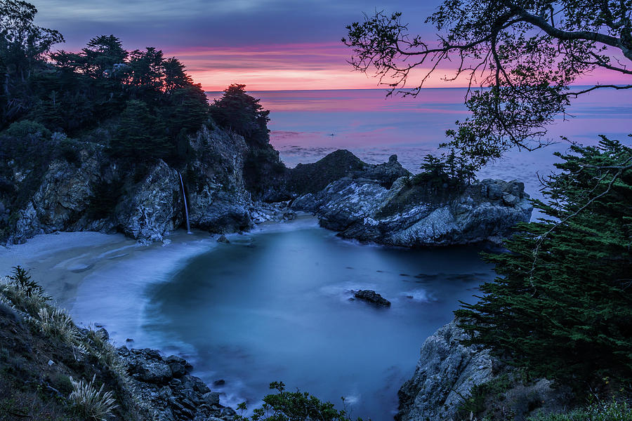 Mcway falls at sunrise Photograph by Philip Cho
