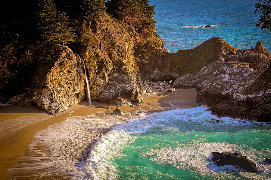 McWay Falls Photograph by Susan Rissi Tregoning