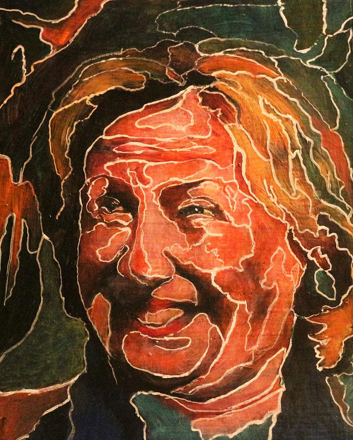 Mde Hillary Painting by John Edwe