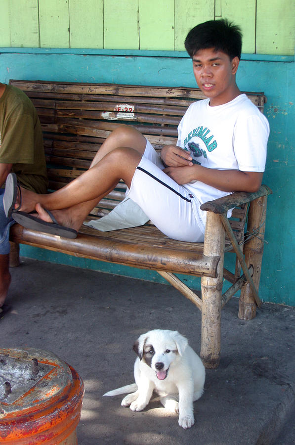 Philippines Photograph - Me And My Pup 2 by Jez C Self
