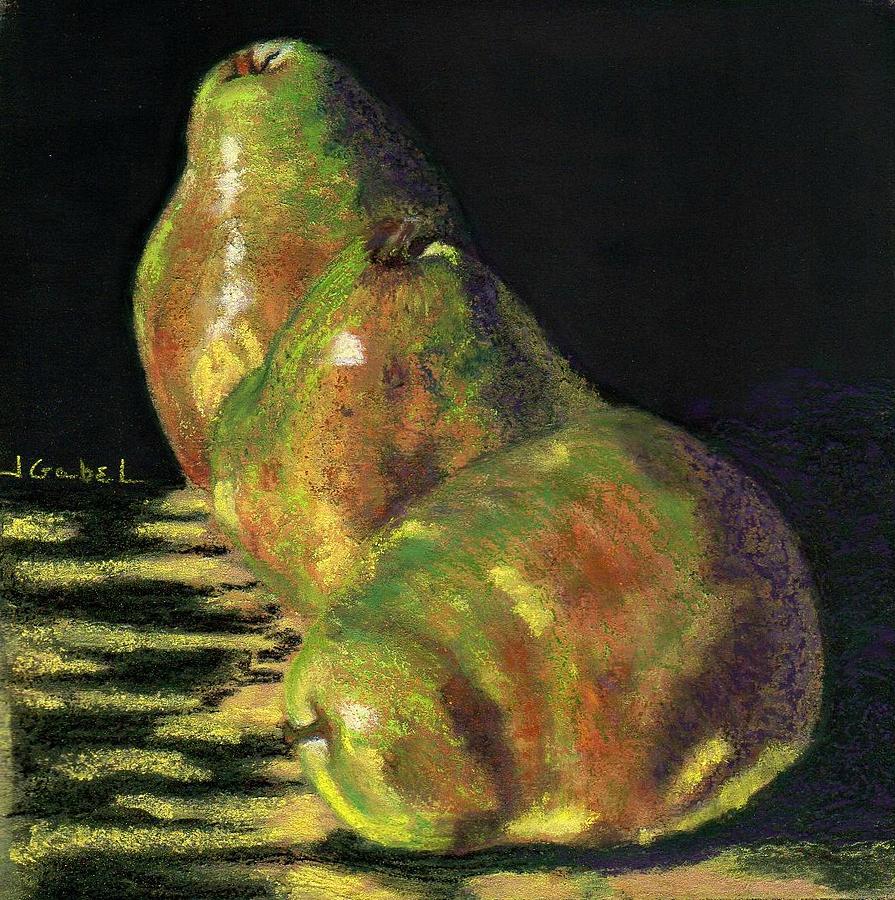Cooking Pastel - Me First Pears by Laura Gabel