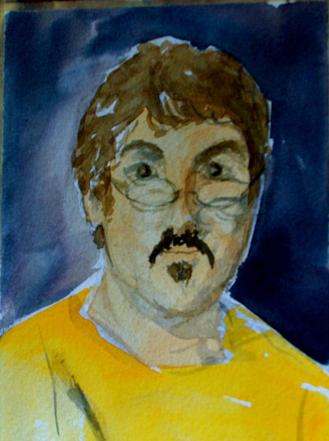 Self Portrait Painting - Me by Pete Maier