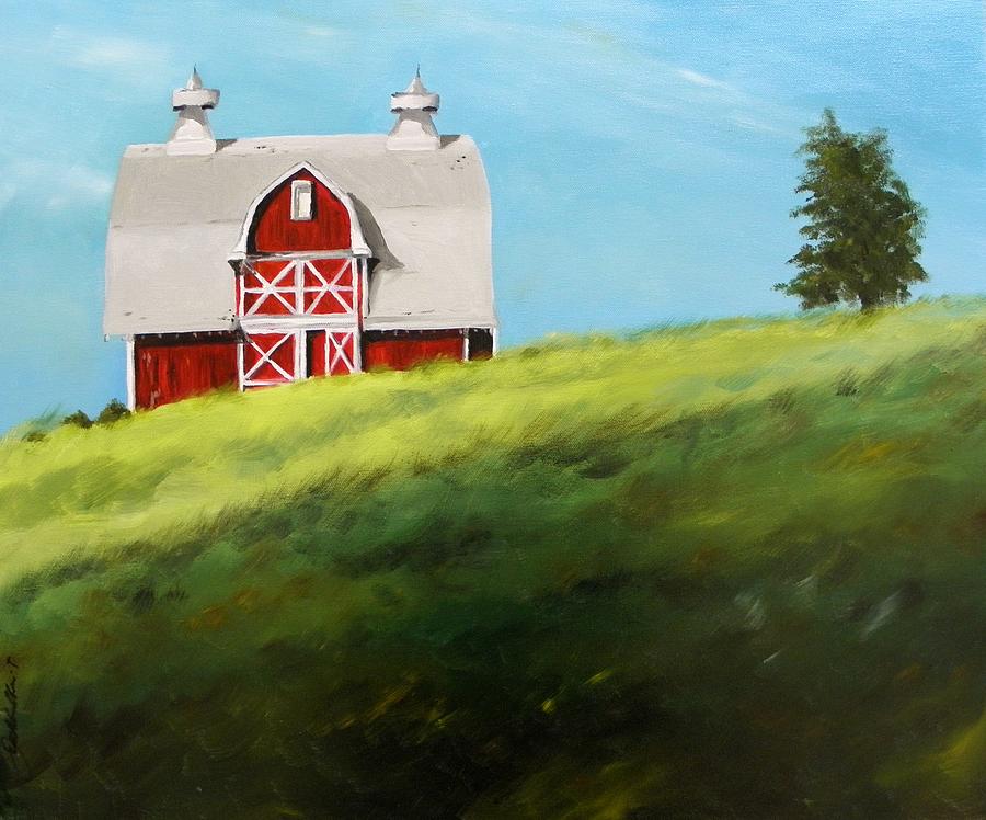 Meadow Farm Granary Painting by John Williams - Fine Art America